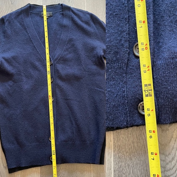 (Lot of 2) J. Crew wool/cashmere cardigans (Sz XS) - Picture 14 of 16